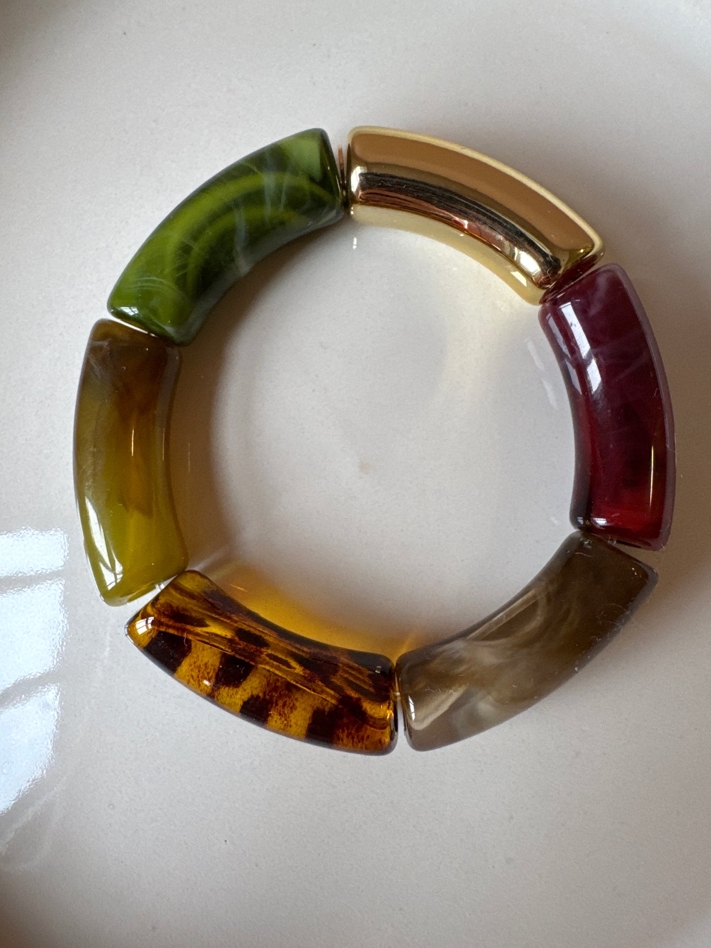 Bracciali elastici in resina