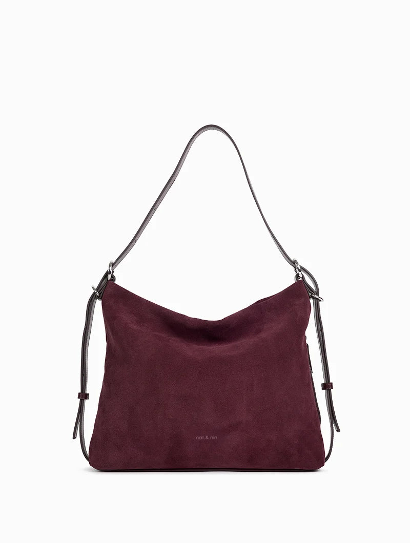 Borsa Moreen aubergine Nat & Nin