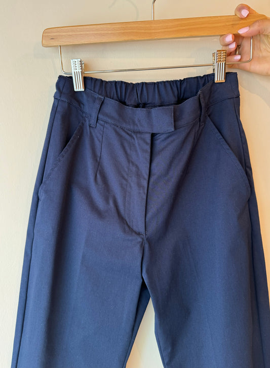 Pantaloni Blu Bottega Chilometri Zero