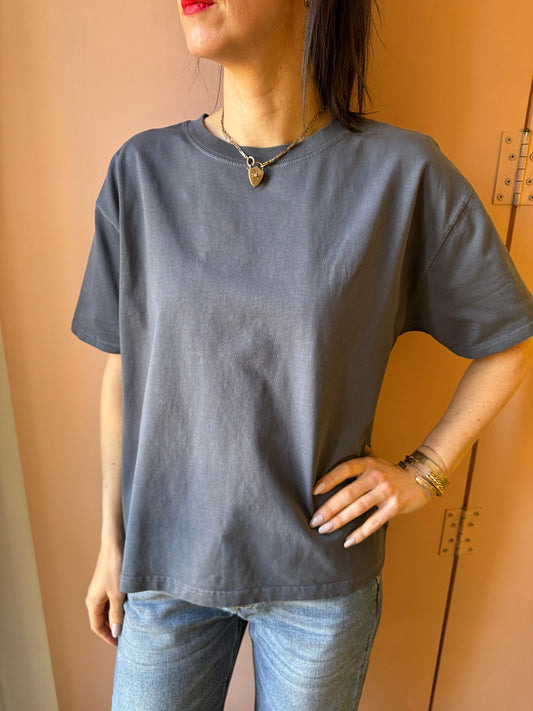 T-Shirt over acciaio American Vintage