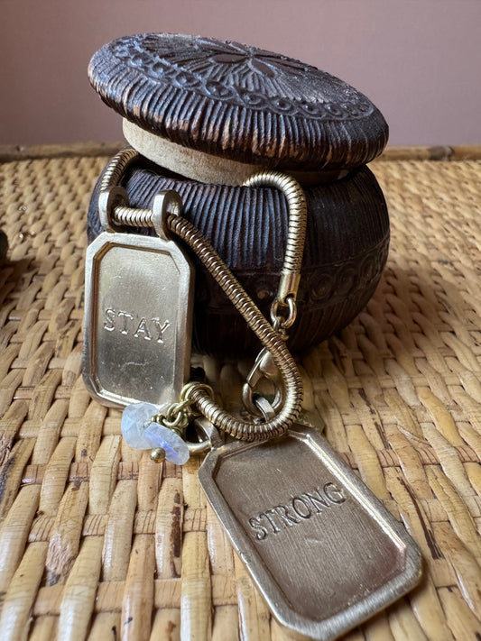 Collana piastrine STAY STRONG L|UNA