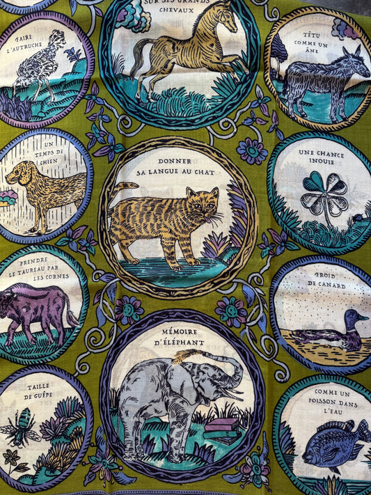 Sciarpa Chance kaki Inoui