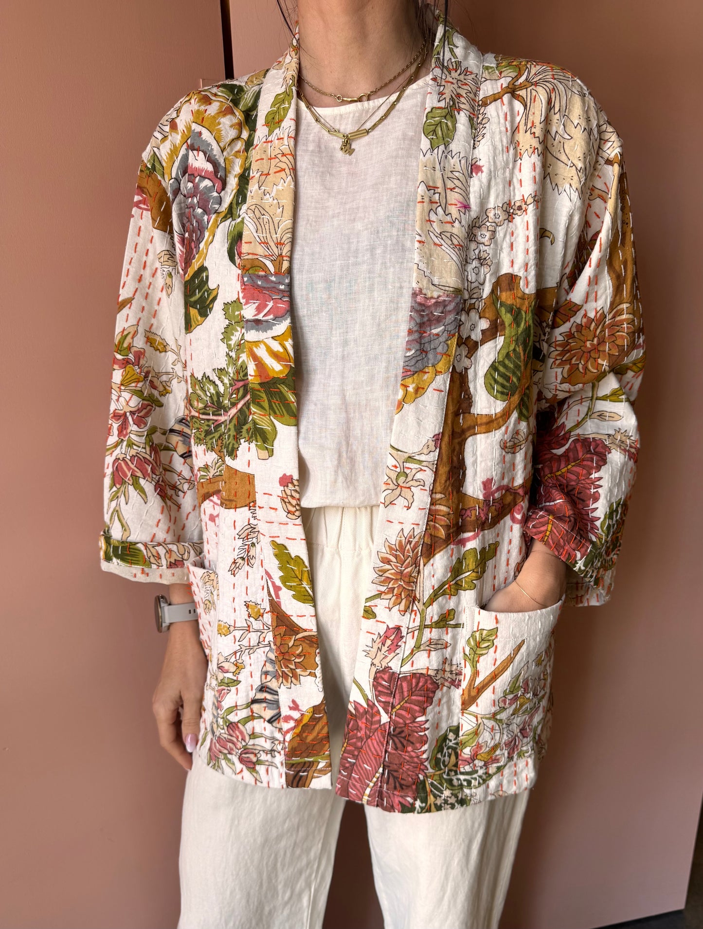 Giacca/Kimono bianca taglia unica