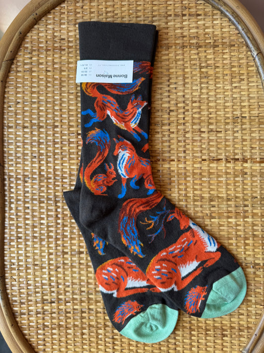 Calze volpi Bonne Maison