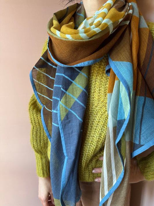 Sciarpa Zelda mustard SHALLS