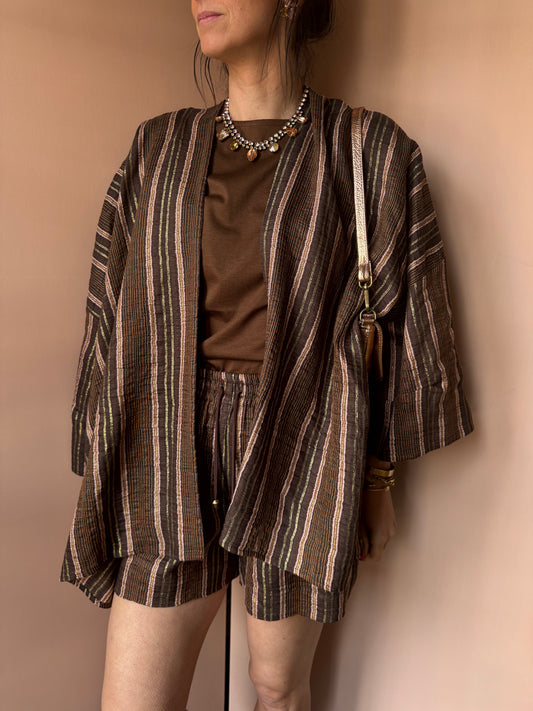 Kimono cacao Ottod’ame