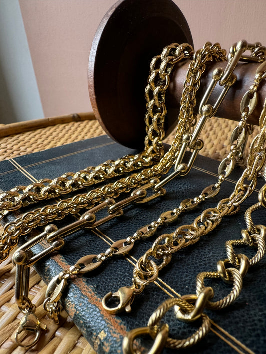 Bracciali intrecci catena