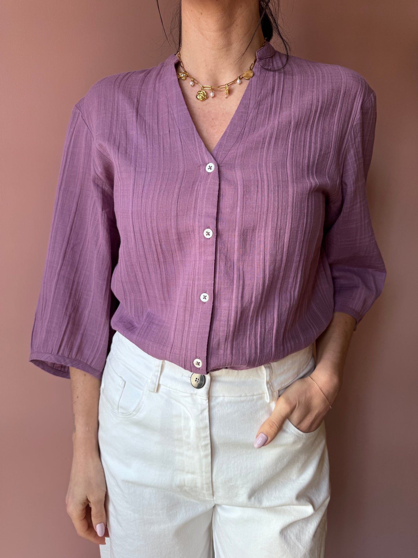 Camicia malva NiceThings