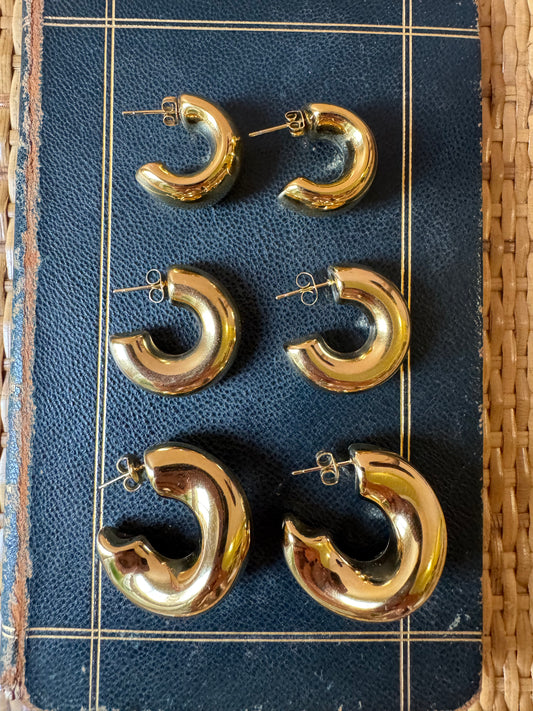 Orecchini C bombata