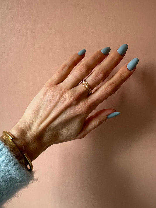 Anello Carlotta placcato oro