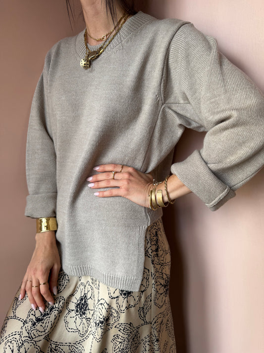 Maglia girocollo segale FLOOR