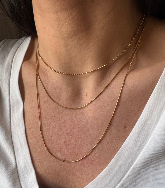 Collana Lampo multigiri