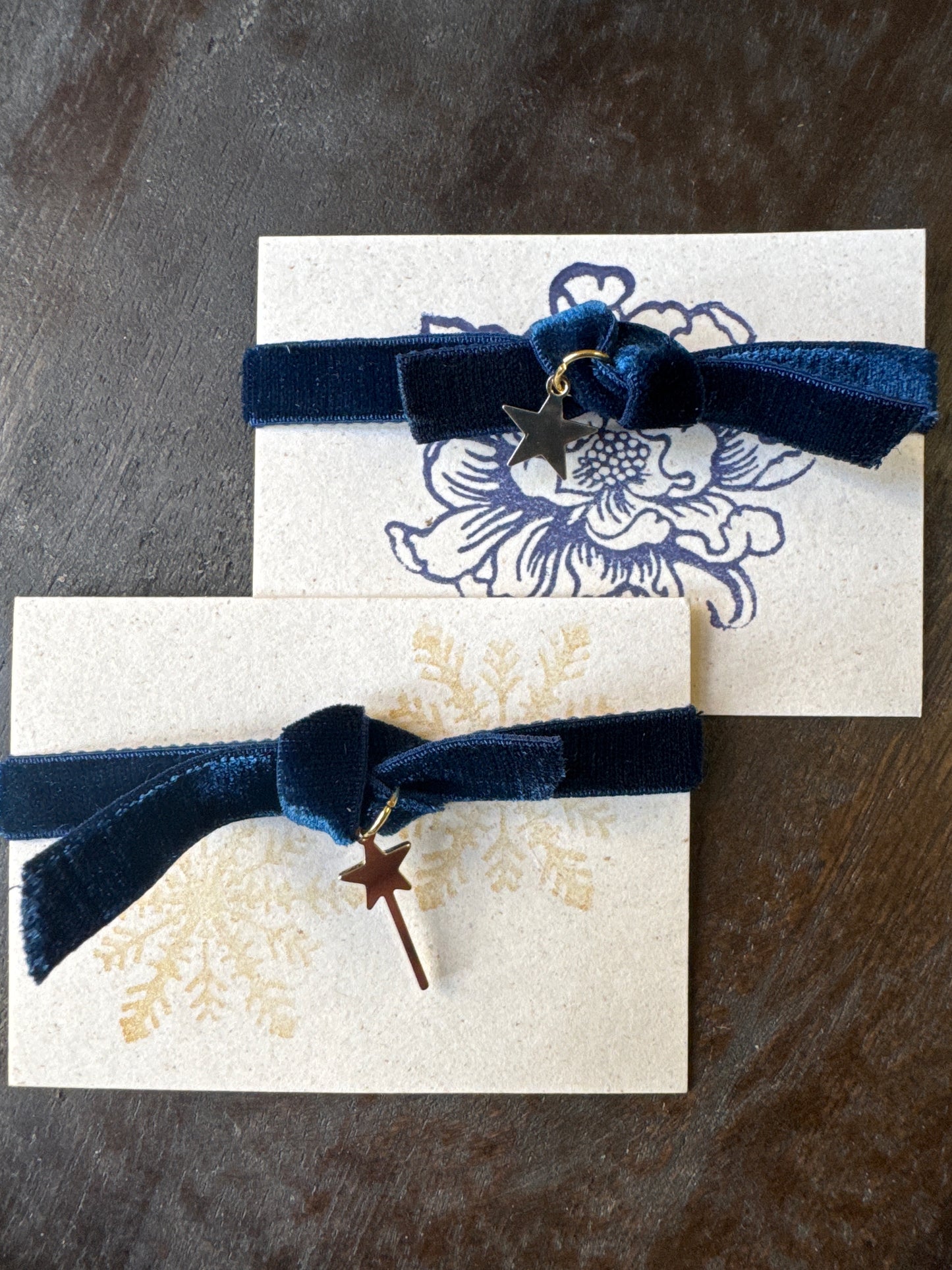 Bracciali in velluto Brioche Handmade