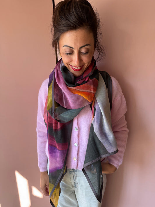 Sciarpa Zoey Mauve SHALLS