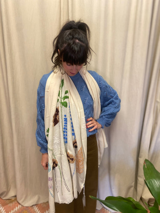 Sciarpa Pyaar Bacalar Panna