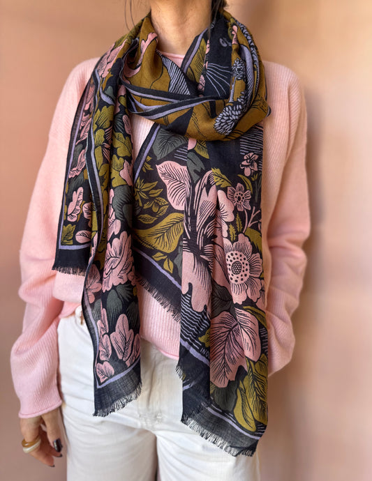 Sciarpa Panthere rosa Inoui