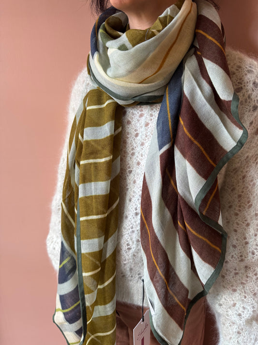 Sciarpa Kenia verde SHALLS