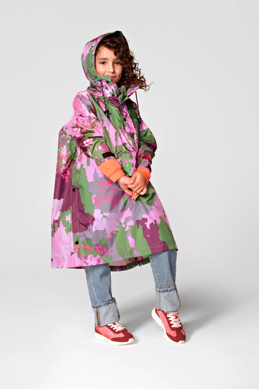 Impermeabile spring camo bambini RAIN KISS