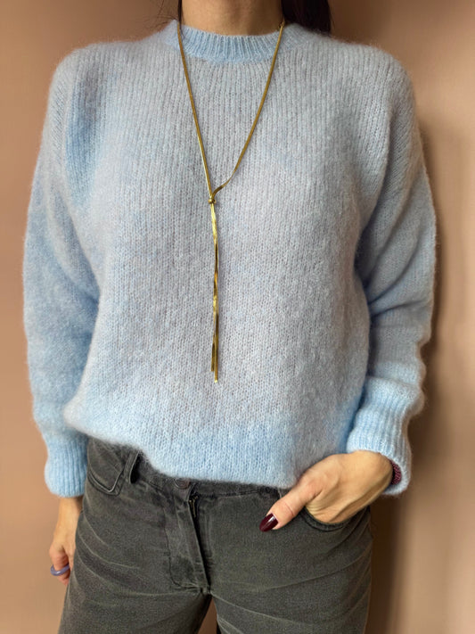 Maglione cielo Pomandére