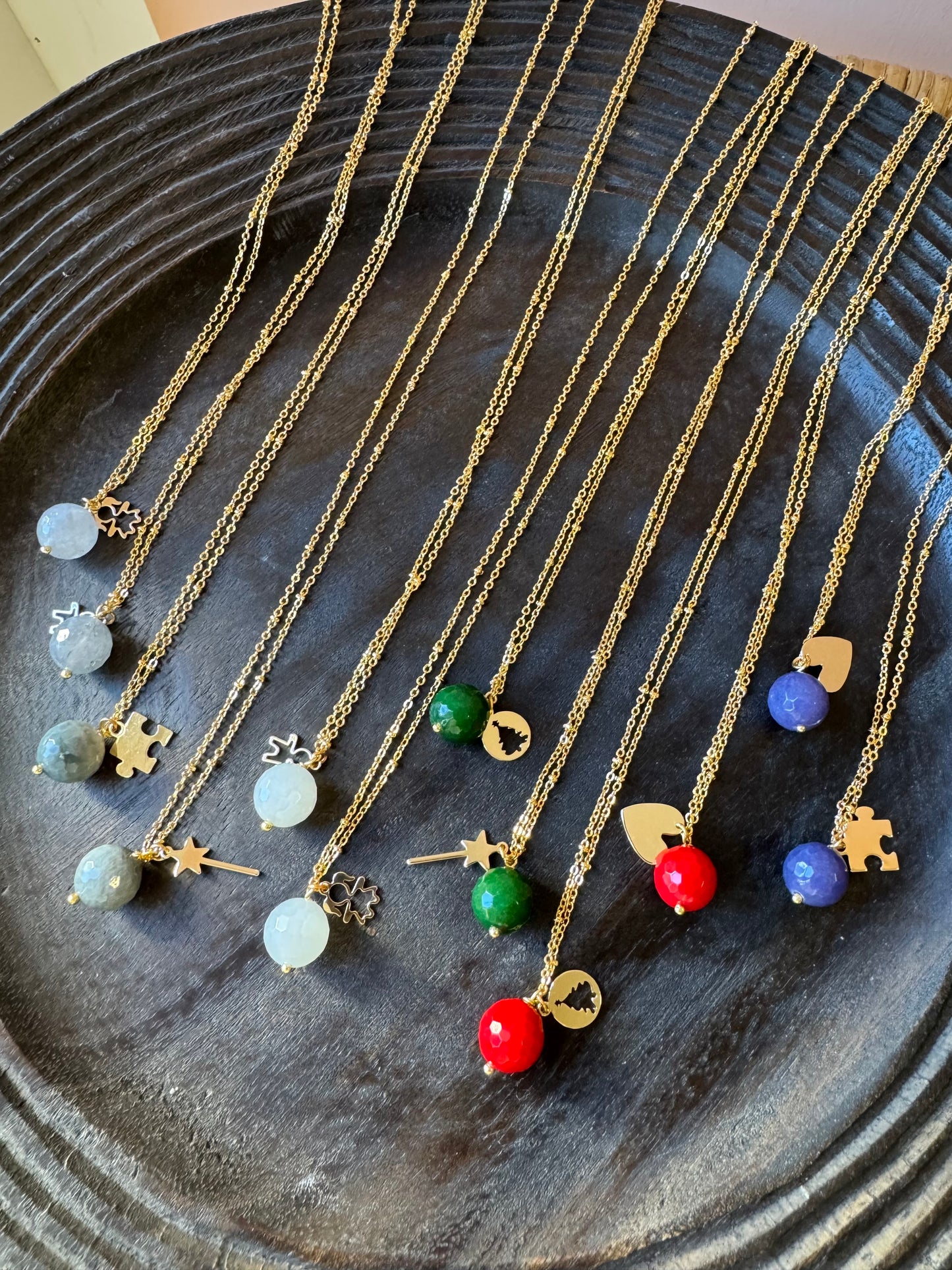 Collane Caramella BriocheHandMade pallina 12mm