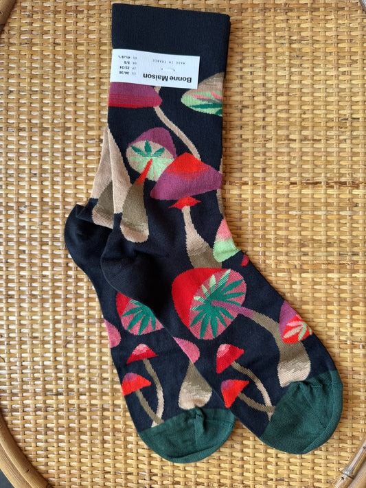 Calze funghi Bonne Maison (anche da uomo)