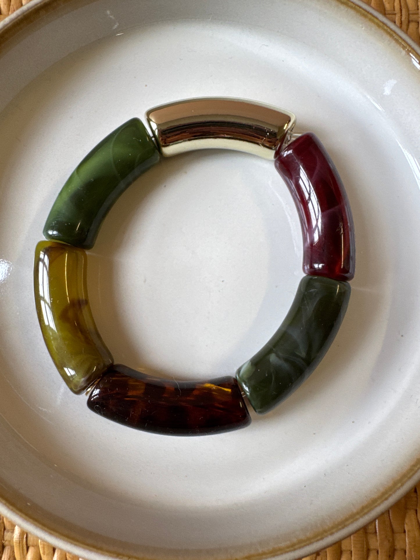 Bracciali elastici in resina