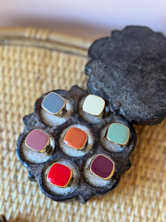 Anelli smaltati Unique