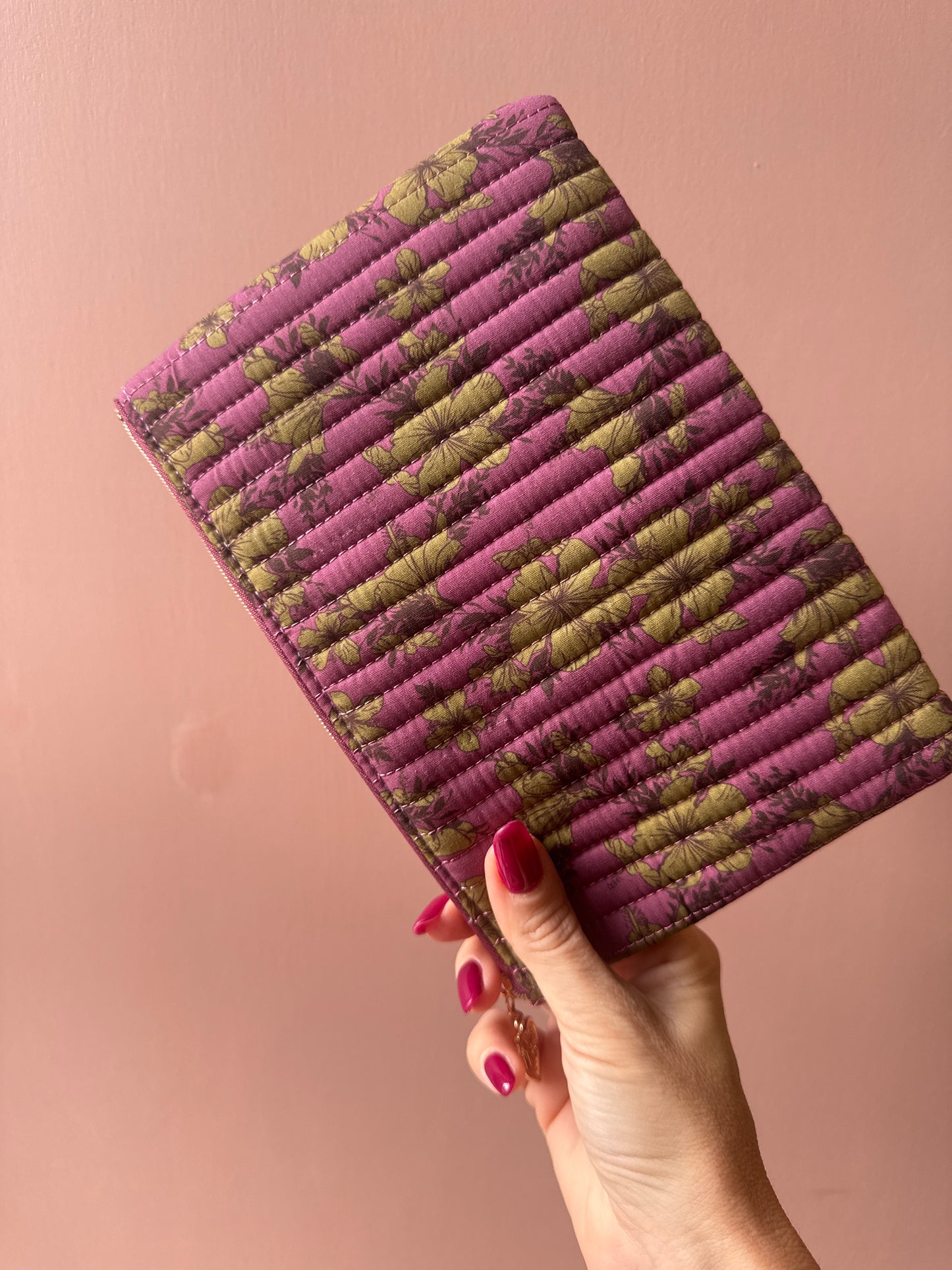 Pochette floreale tg.S