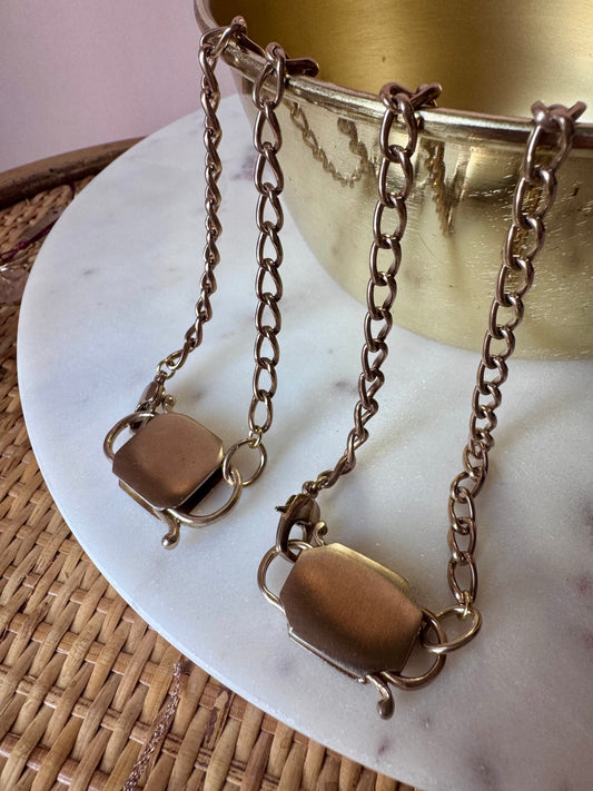 Collana con lucchetto L|UNA