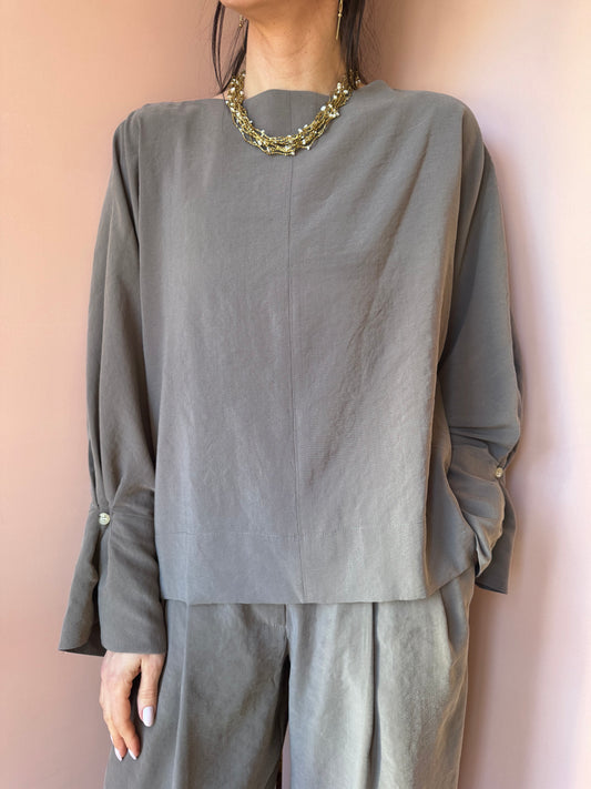 Blusa mocha Ottod’ame