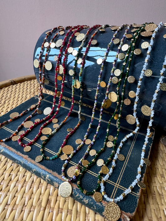 Collane lunghe monetine