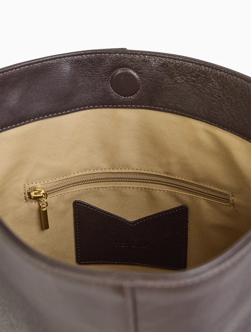 Borsa Nour ebano Nat&nin