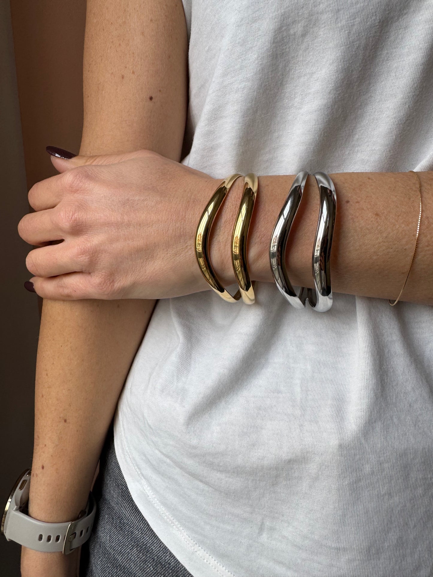 Bracciali rigidi Double OA