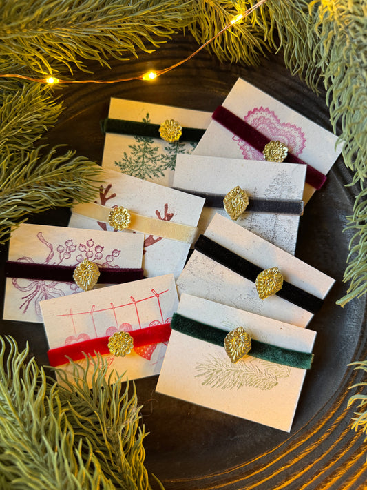 Bracciali in velluto BriocheHandMade