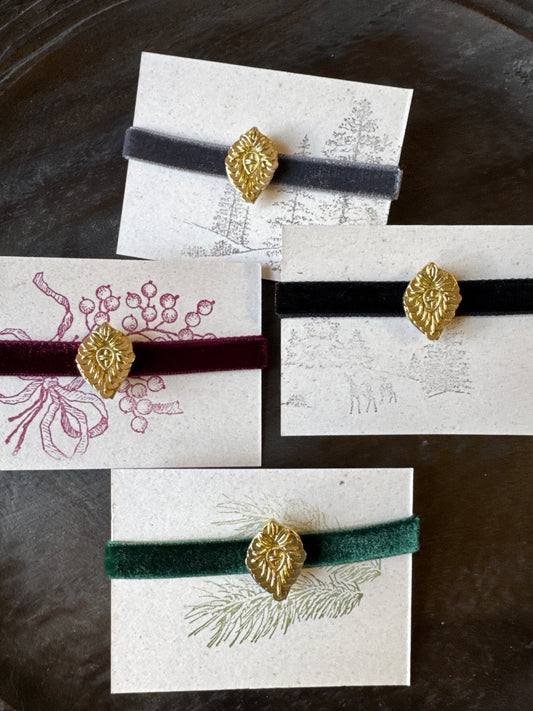 Bracciali in velluto BriocheHandMade