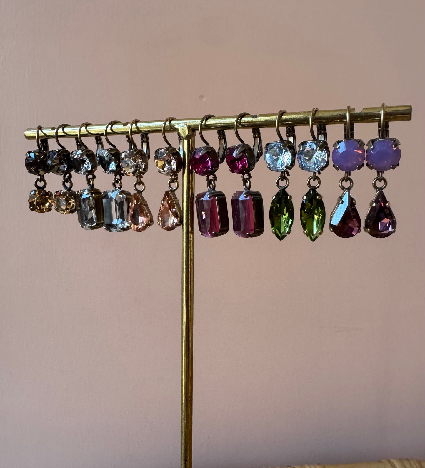 Orecchini con resine Unique