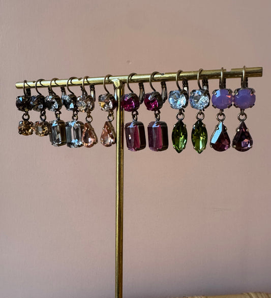 Orecchini con resine Unique