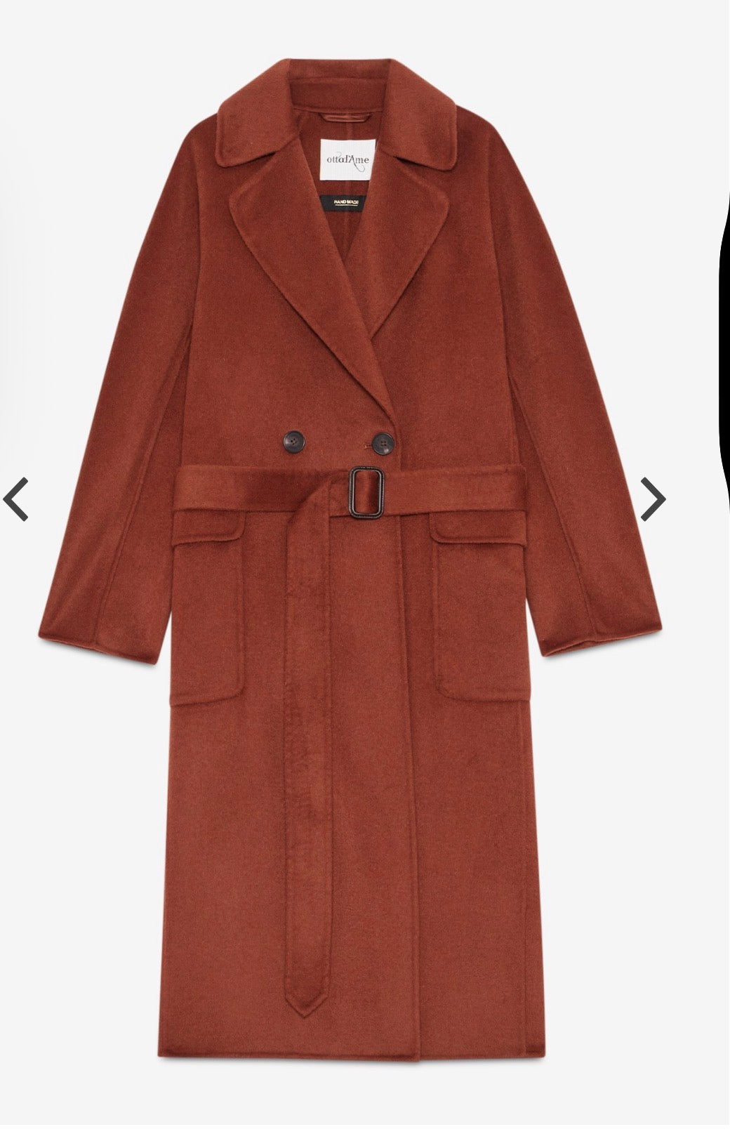 Cappotto cuoio Ottod’ame