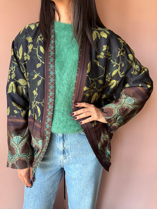 bomber foglie WU SIDE