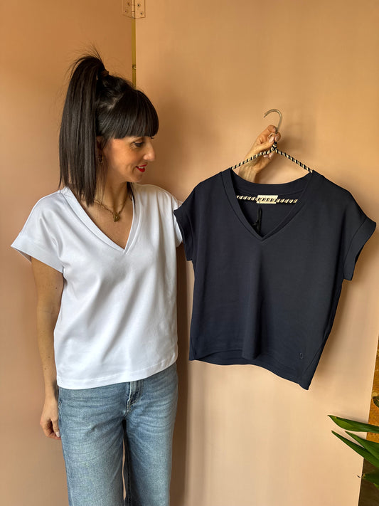 T-shirt scollo V Ottod’ame