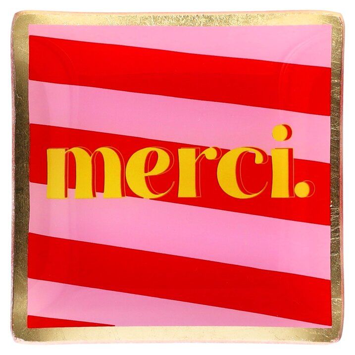 LOVE PLATES “MERCI”
