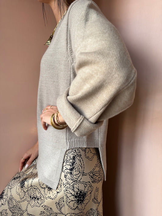 Maglia girocollo segale FLOOR