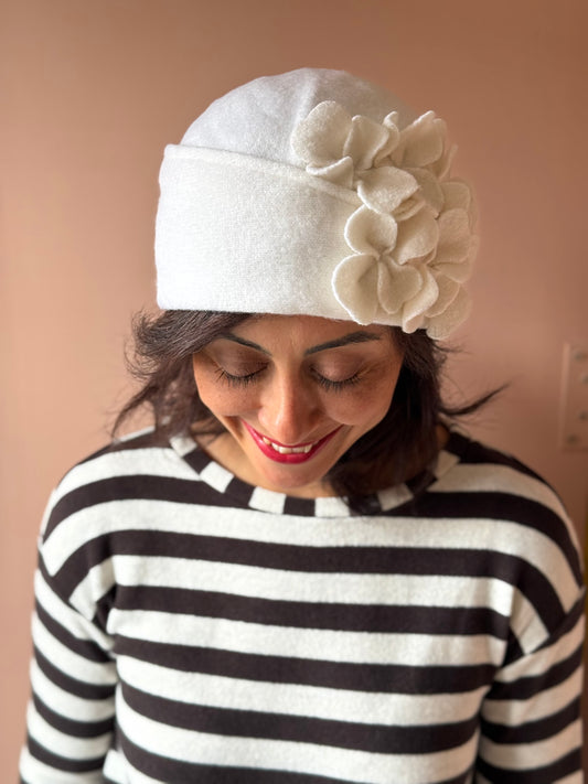 Cappello Fala panna Ariane Lespire