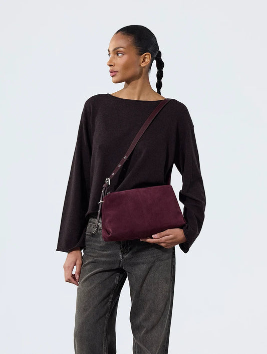 Borsa Berry aubergine Nat & Nin