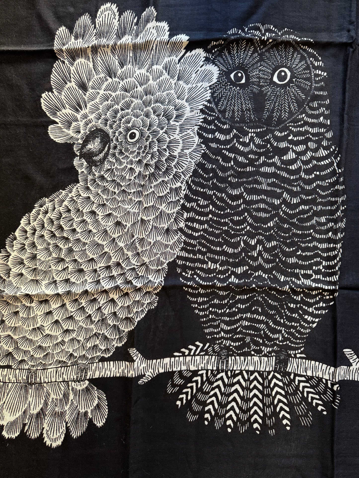 Sciarpa Chouette nero Inoui