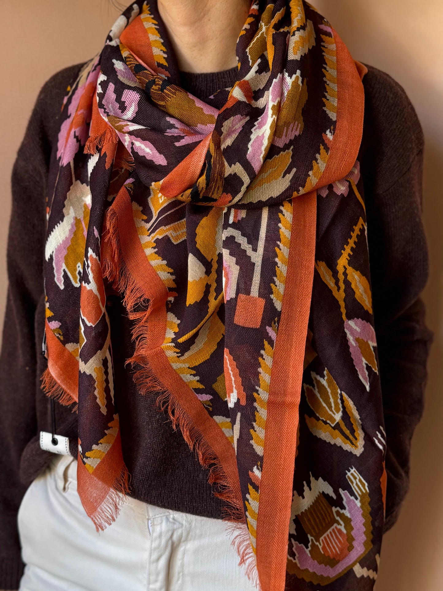 Sciarpa Jorgen caramel Inoui