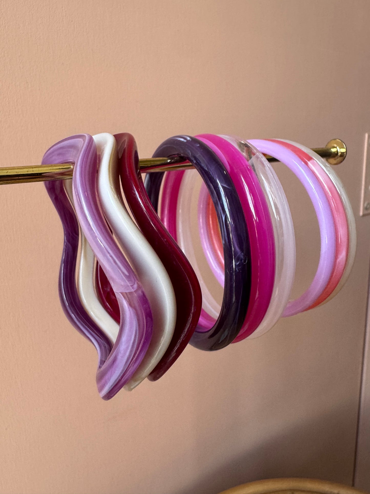 Bracciali rigidi in resina