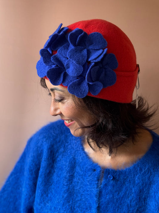 Cappello Fala rosso Ariane Lespire