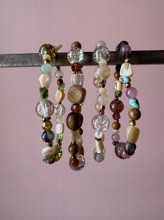 Bracciali elastici Stone