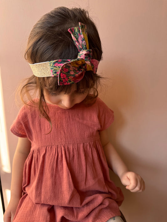 Fascia Bimba tulipani Jolie Mouette